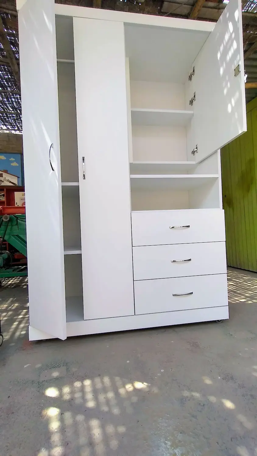 Espacio interior y distribución del ropero