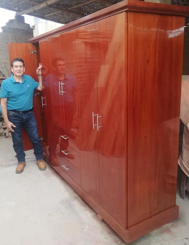 Ropero grande de cedro selecto sistema desarmable